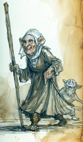 Unusual Stock Photo: Cyclops, Monkey, Sea Bishop