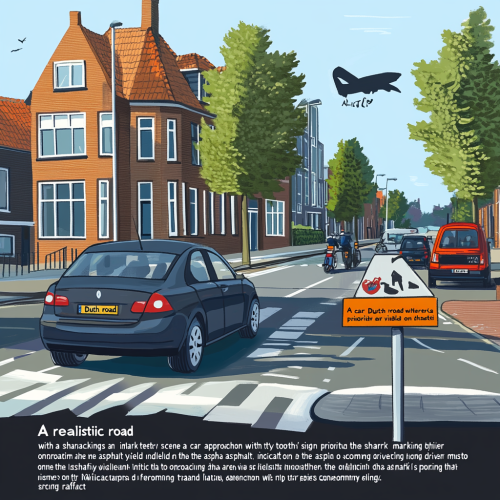 Dutch road intersection priority sign Dutch road intersection priority sign