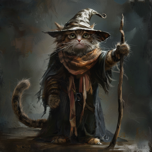 Dwarf Cat Sorcerer Dark Fantasy Dwarf Cat Sorcerer Dark Fantasy