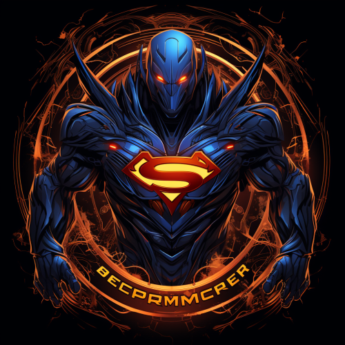 Dynamic hero emblem gear silhouette image