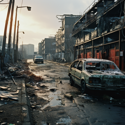 Dystopian East London 90s Videogame Concept