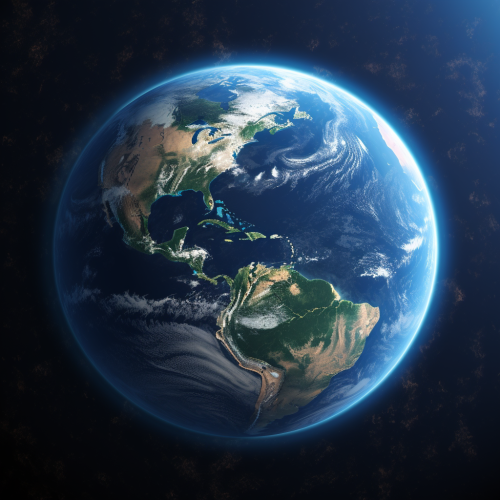 Realistic Earth Image