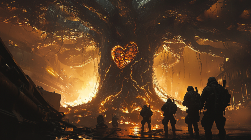 Marines by Terrifying Black Tree