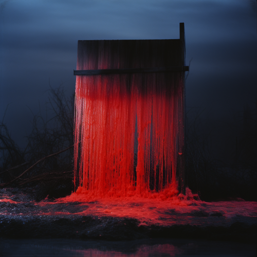 Dark, brooding Tim Hecker album cover