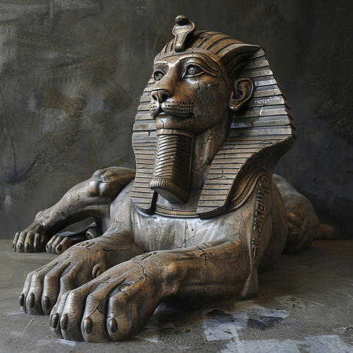 Ancient Egyptian Sphinx Monument