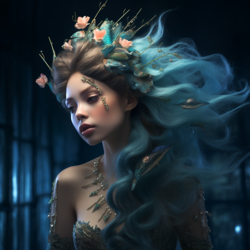 Beautiful and Elegant Mermaid