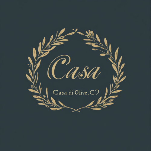 elegant monogram Casa di Olive elegant monogram Casa di Olive