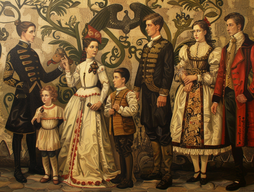 Elegant Pious Refined White Family