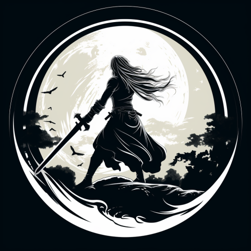 Female Elven Warrior With Sword