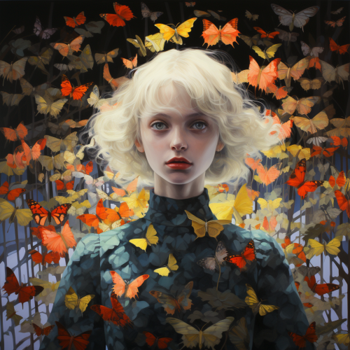 Emma teaching photography techniques outdoors