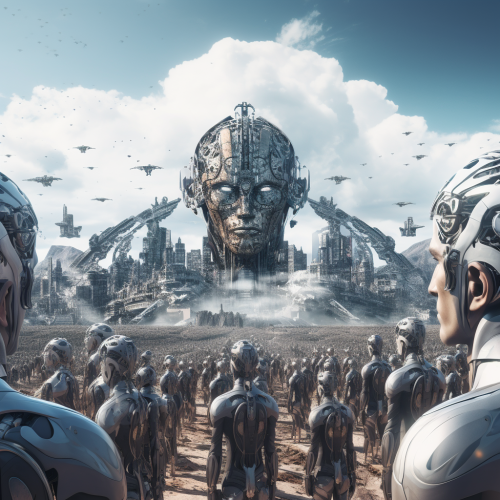 AI Machines Overrun Human Civilization