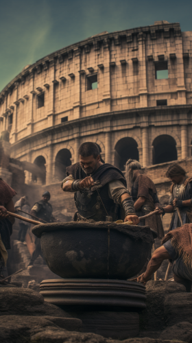 Scene of St. John's Unharmed Endurance