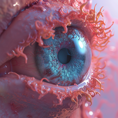 Stunning Envy 8K Pink Blue Image