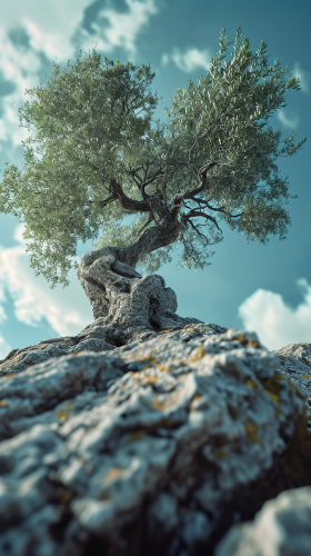 Epic Olive Tree with Strong Deep Roots Epic Olive Tree with Strong Deep Roots