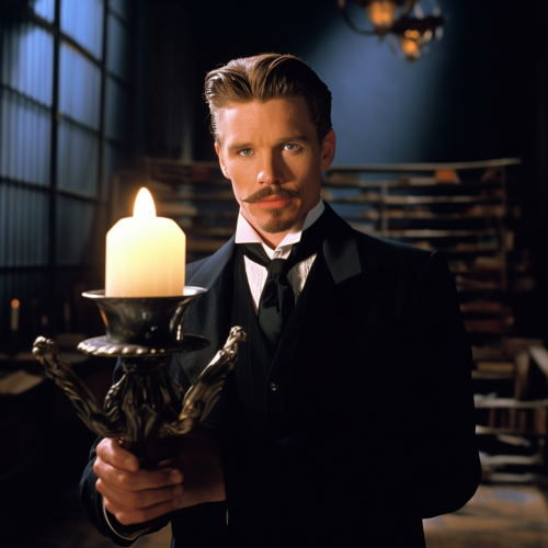 Ethan Hawke as Arnold Philbin in Phantom of the Paradise