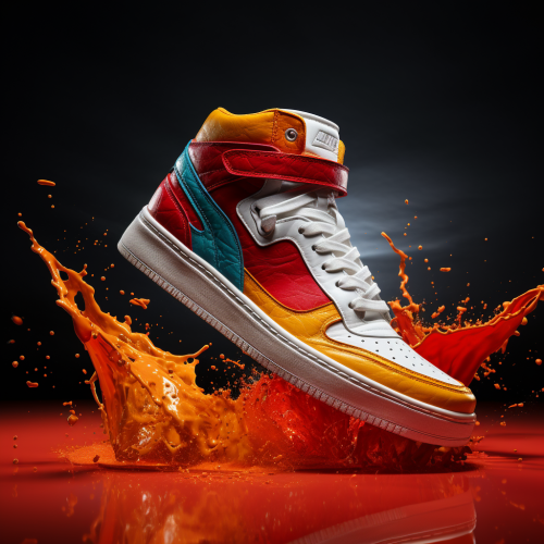 Exclusive Designer Sneakers Fashion Photography