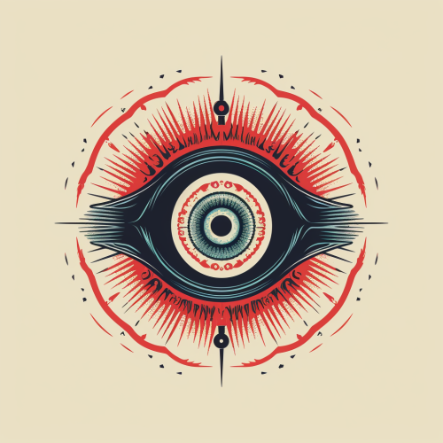Vintage Eye Logo Illustration