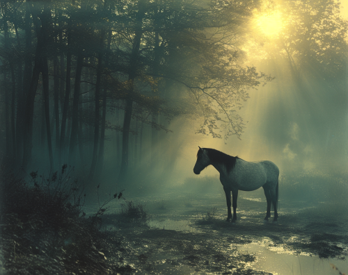 Bright sunlight and fair sky