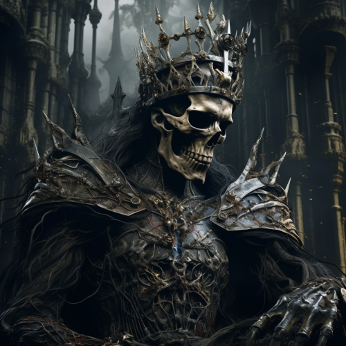 Hyperrealistic dark fantasy kingdom image Hyperrealistic dark fantasy kingdom image