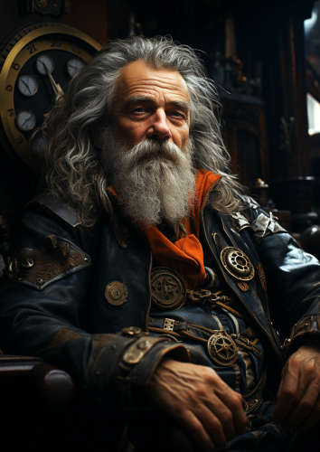 Fantasy Artistic Inspiration Pirate Johannes Kepler Worms-eye View