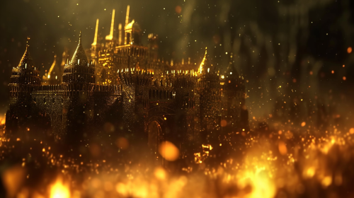 Fantasy Kingdom Citadel Castle Turrets