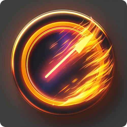 Fast time symbol icon website