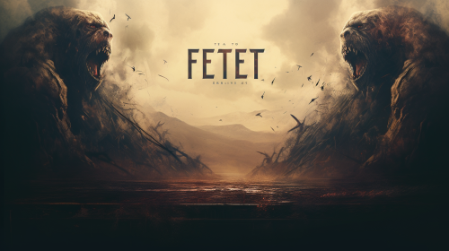 Typography- Fear defeats fear