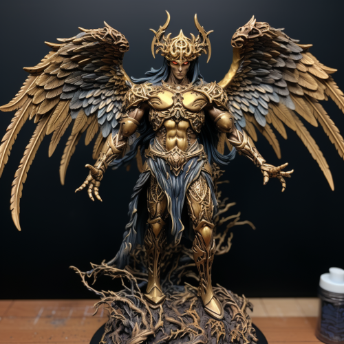 Beautiful Featureless Angel Statue