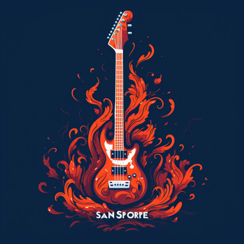 Fiery logo with captivating design