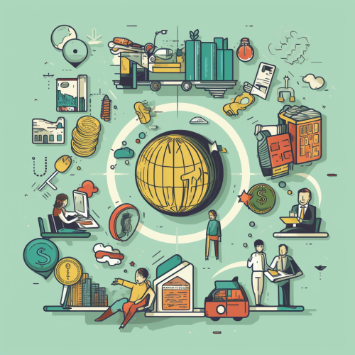 Visual representation of financial education journey Visual representation of financial education journey
