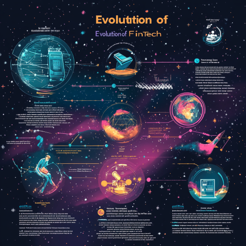 Evolution of FinTech Infographic Design
