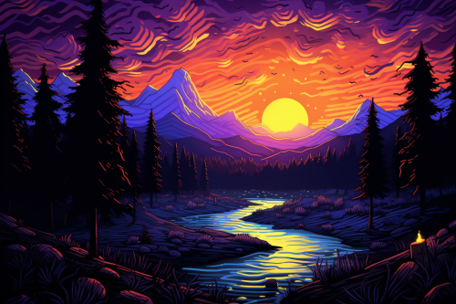 Firewatch-inspired intricate code wallpaper Firewatch-inspired intricate code wallpaper