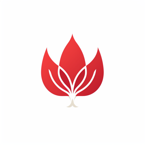 Minimalistic First Bud Round Logo