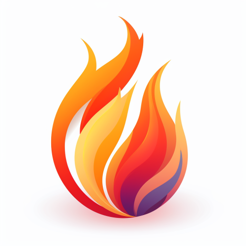 Flame PNG logo for captivating branding