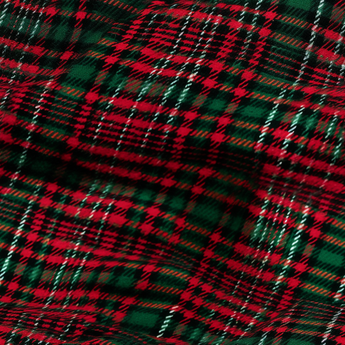 Patterned flannel tile design