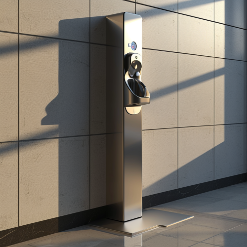 Clean and hygienic hand sanitizing station