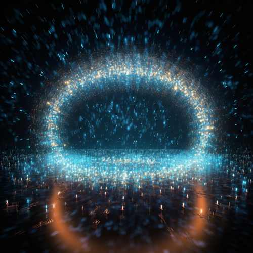 Numbers in a Ring of Light