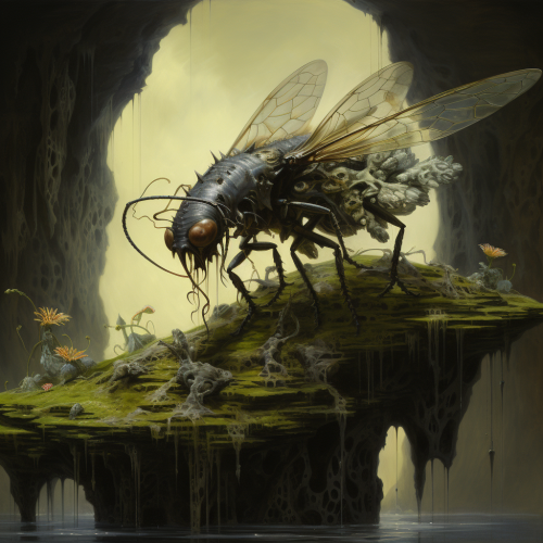 Fly Winged Spring Vomiting Picture