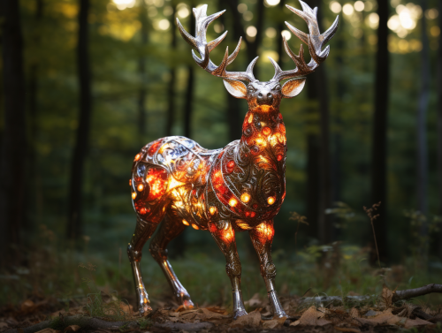 Magical Forest Spirit Deer Magical Forest Spirit Deer