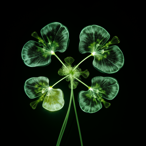 X-Ray of Four-Leaf Clover