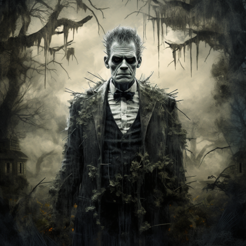 Frankenstein in southern gothic horror