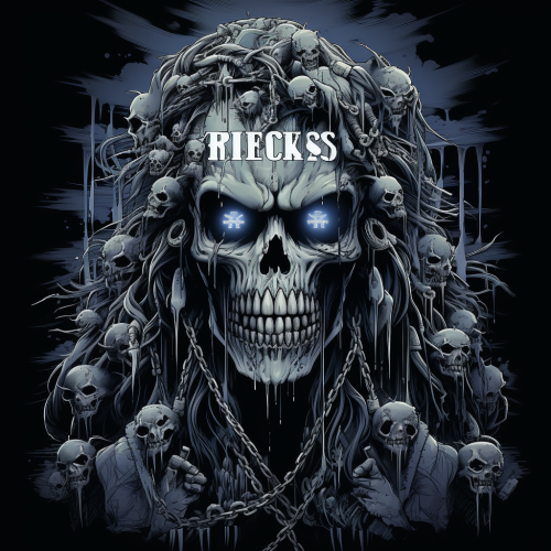 Black and white poster with text  Freaks Come Out at Night