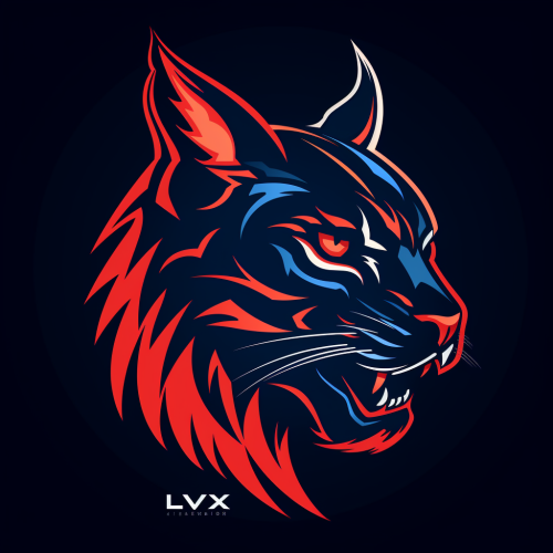 Full Lynx Logo Vector Design