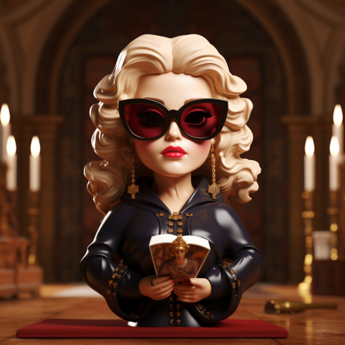 Madonna Funko Pop Figure 3D