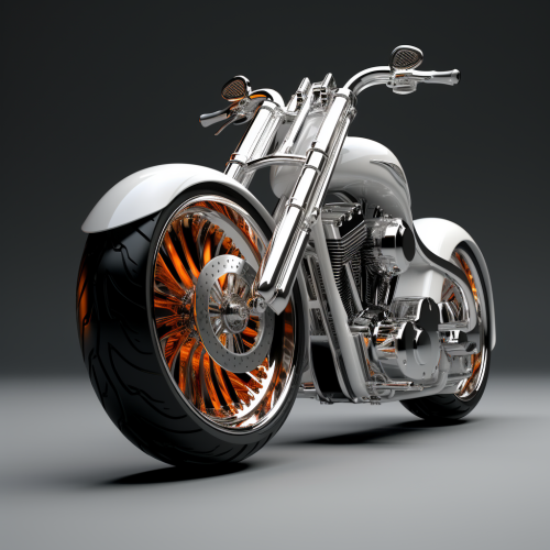 Custom Harley Davidson Motorcycle Bumper