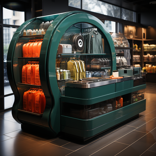 Recycling station store 2040