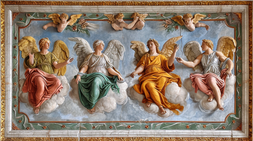 Gaia and Uranus in Greek Mythology