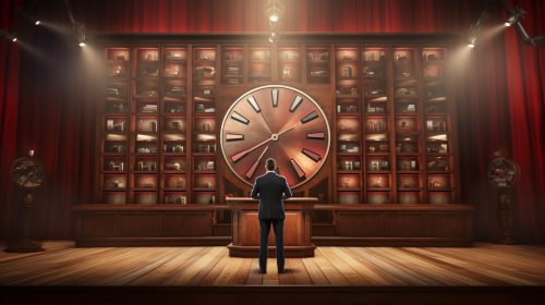 Game Show Wooden Cabinet Drawers