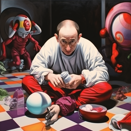 Gary Gensler in Hyperrealistic Demon-Like Appearance Gary Gensler in Hyperrealistic Demon-Like Appearance