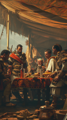 Generals in Hellenistic-Era Military Attire Generals in Hellenistic-Era Military Attire